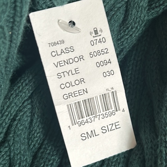 New PacSun Women’s LA Hearts Mini Cable Stitch Knit Zip Up Hoodie Sweater - Picture 8 of 11